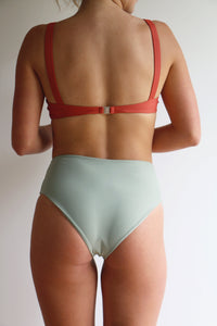 Full Coverage Bikini Bottoms | High Cut Bikini Bottoms | Recycled Fabric | Ronnie Blu 